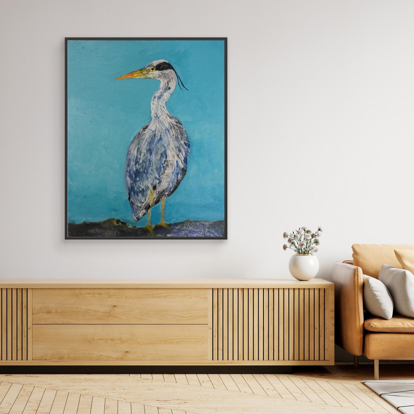 Blauwe reiger