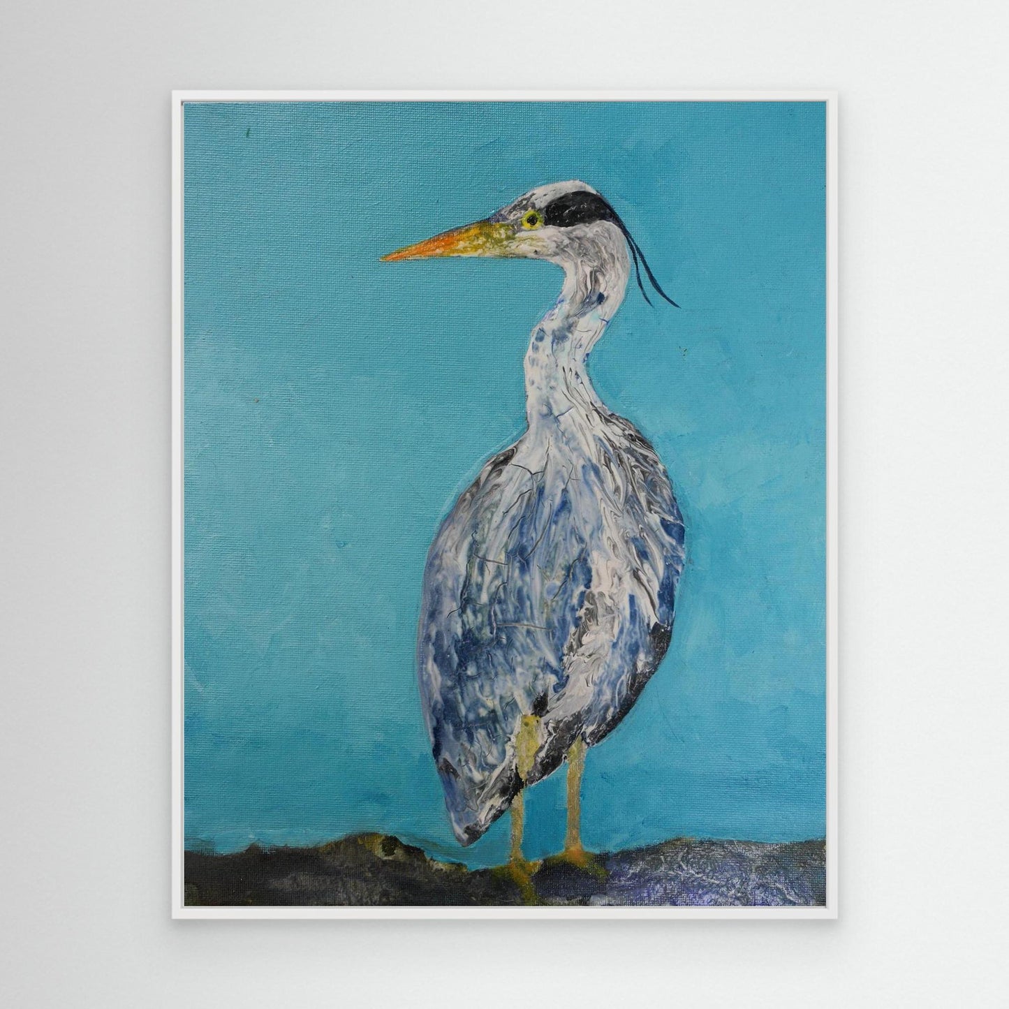 Blauwe reiger