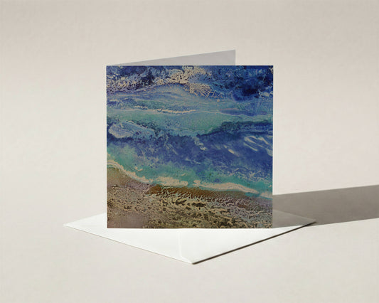 Land meets sky (troostkaart zonder tekst)
