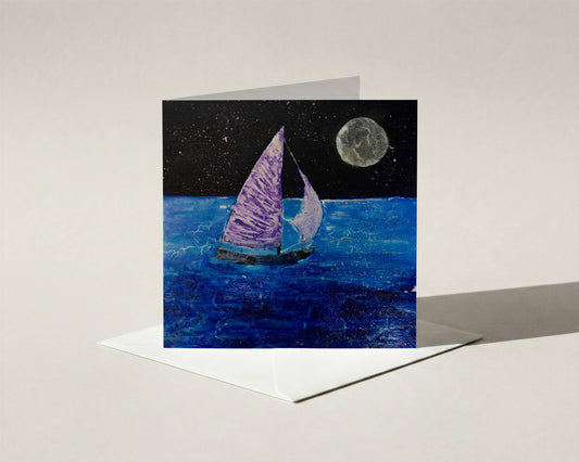 Nightsail (Troostkaart zonder tekst)