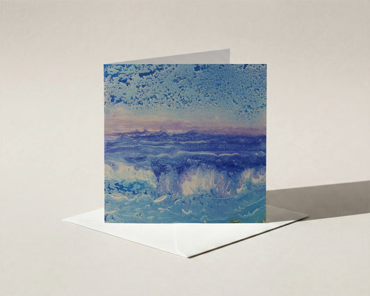 High waves (Troostkaart zonder tekst)