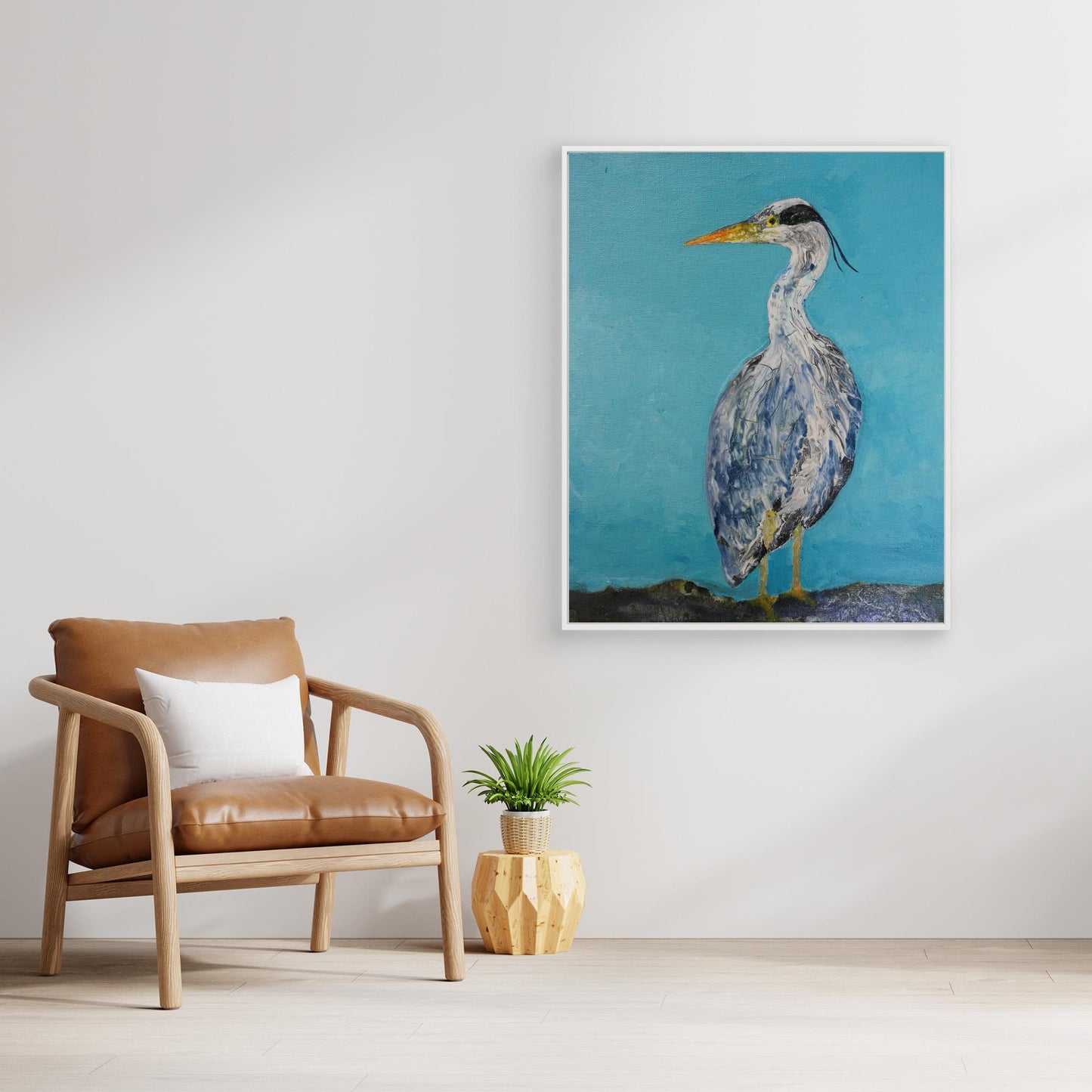 Blauwe reiger